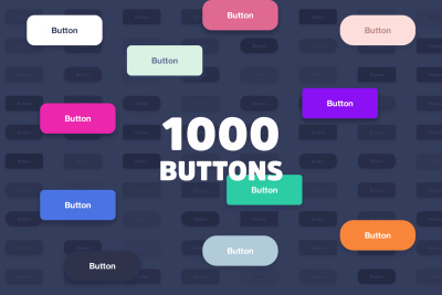 1000 Simple Buttons