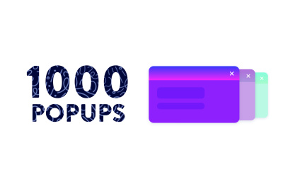 1000 Popups