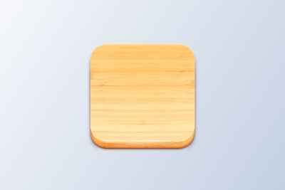 iOS Wood Icon Template
