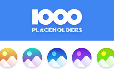 1000 Image Placeholders
