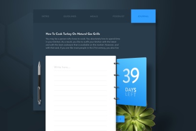 Fitness Web App – Journal