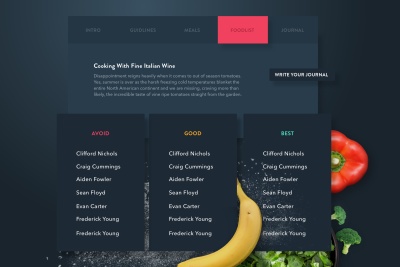 Fitness Web App – Plans