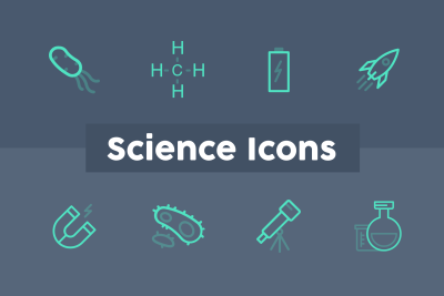 8 Science Icons