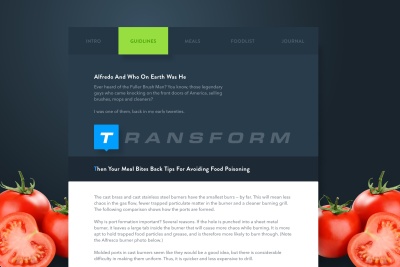 Fitness Web App – Guidelines