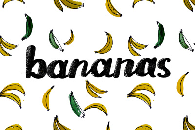 Tilable Banana Pattern