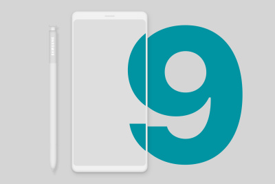 Samsung Note 9 Mockups