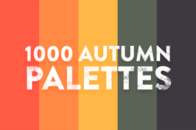 1000 Autumn Palettes