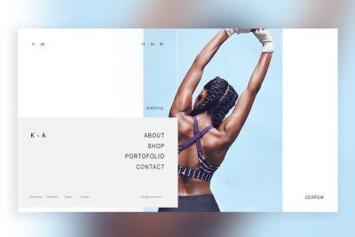 Landing Fashion Shop