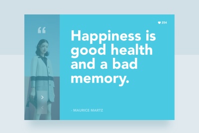 Quotes Simple Web Widget