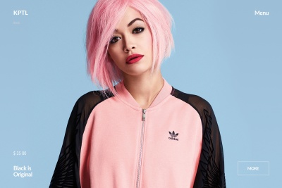 Clothing Landing Page