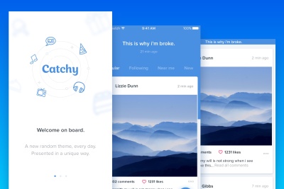 Catchy – Social Media App Kit
