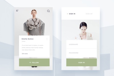 Modern Minimal Fashion App