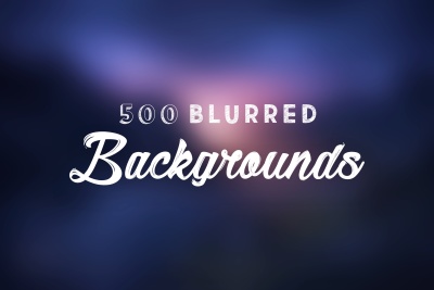 500 Blurred Backgrounds