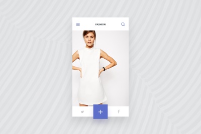 eCommerce Clothing Shop Screen