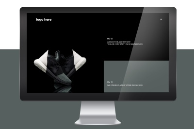 Clothing Shoes Store Landing Page