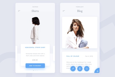 Blog Fashion App Template