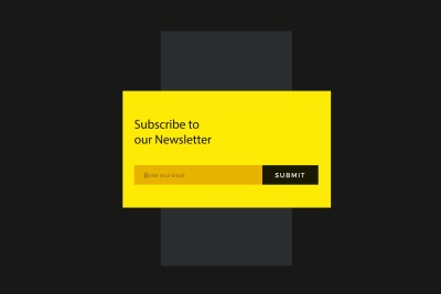 Newsletter Subscribe Module Widget