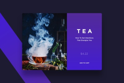 eCommerce – Tea Products Shop