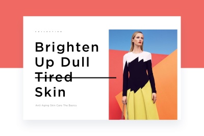 Fashion Blogging Web Landing Page