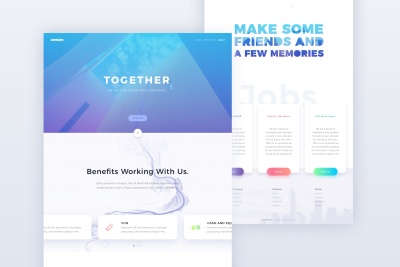 Company / Business Landing Page