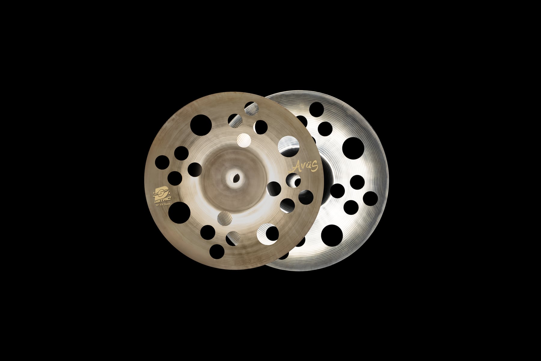 AVUS AVUS DISTACK 10" Professional Cymbal for Musicians, Live Performance and Studio Applications view 1