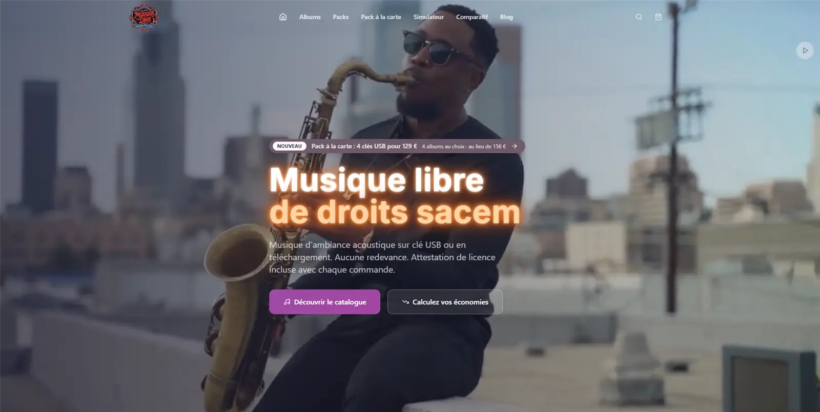Aperçu du projet Musique libre