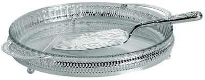 Queen Anne Pie Dish with Server