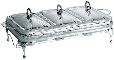 Queen Anne Triple Casserole with Warmer