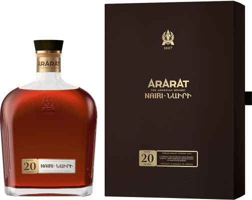 Ararat Nairi 20YO 70 cl. - Alc. 40% Vol. In gift box.