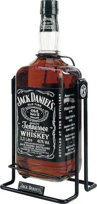 Jack Daniel's Black Label with cradle, 300 cl. - Alc. 40% Vol. In gift box.