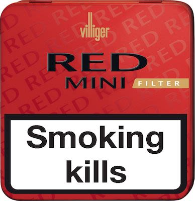 Villiger Red Mini Filter 5x20 pcs