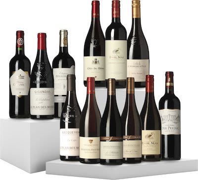 France Red Tasting Box 12x75 cl