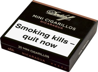 Davidoff Mini Cigarillos Nicaragua. 5x20 pcs.