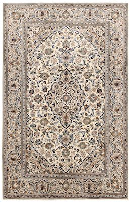 Reza Carpet Keshan Fine cream 250x350