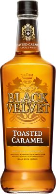 Black Velvet Toasted Caramel, 100 cl. - Alc. 35% Vol. Canadian.