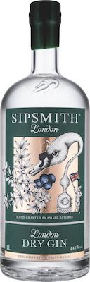 Sipsmith Dry Gin 100 cl. - Alc. 44.1% Vol.