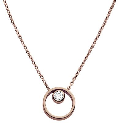 Skagen Women's Elin Rose Gold Necklace