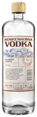 Koskenkorva Blueberry Juniper 100 cl. - Alc. 37.5% Vol.