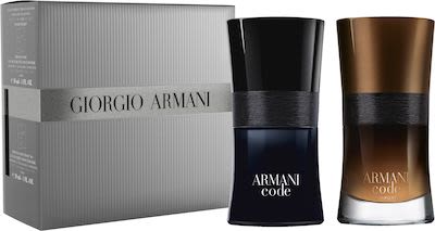 giorgio armani code travel exclusive