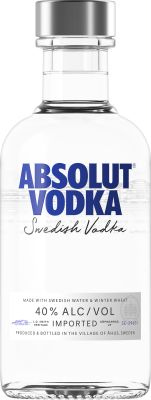 Absolut Blue, 20 cl. - Alc. 40% Vol.