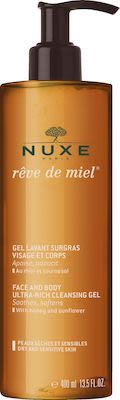 Nuxe Rêve De Miel Ultra-Rich Cleansing Gel 400 ml