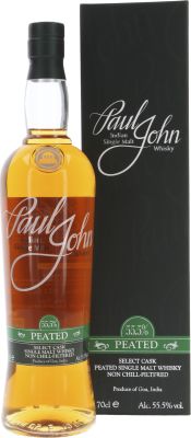 Paul John Select Cask Peated, 70 cl. - Alc. 55,2% Vol.