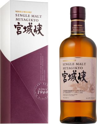 Nikka Miyagikyo Single Malt, 70 cl. - Alc. 45% Vol. In gift box.