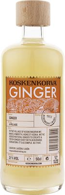 Koskenkorva Ginger Shot 50 cl. - Alc. 21% Vol.