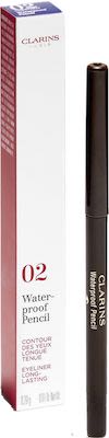 Clarins Eye Pencil Waterproof Eye Pencil N° 02 Brown 0,3g