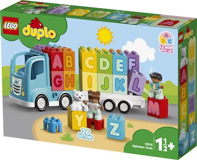 duplo letter truck