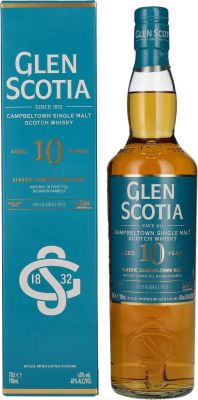 Glen Scotia 10 Years Campbeltown, 70 cl. - Alc. 40% Vol.