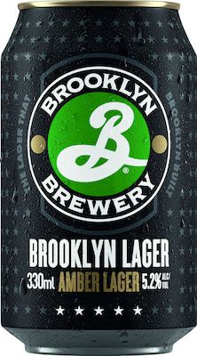 Brooklyn Lager 24x33 cl. cans. - Alc. 5,2% Vol.