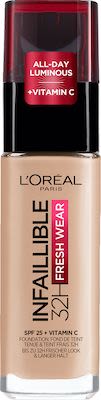 L'Oreal Paris Oa Infaillible Liquid Fresh Wear Foundation N° 110 Vanille Rose 30 ml