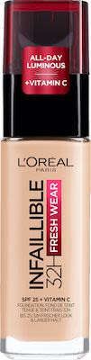 L'Oreal Paris Oa Infaillible Liquid Fresh Wear Foundation N° 20 Ivory 30 ml